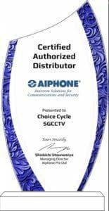 AIPHONECHOICECYCLECCTVAUTHORISATIONDISTRIBUTION